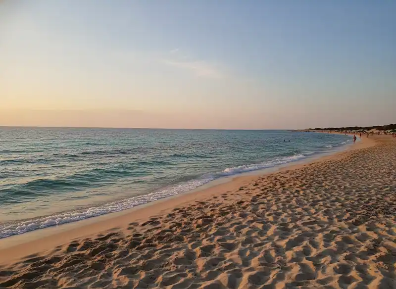 Torre Colimena Beach — -