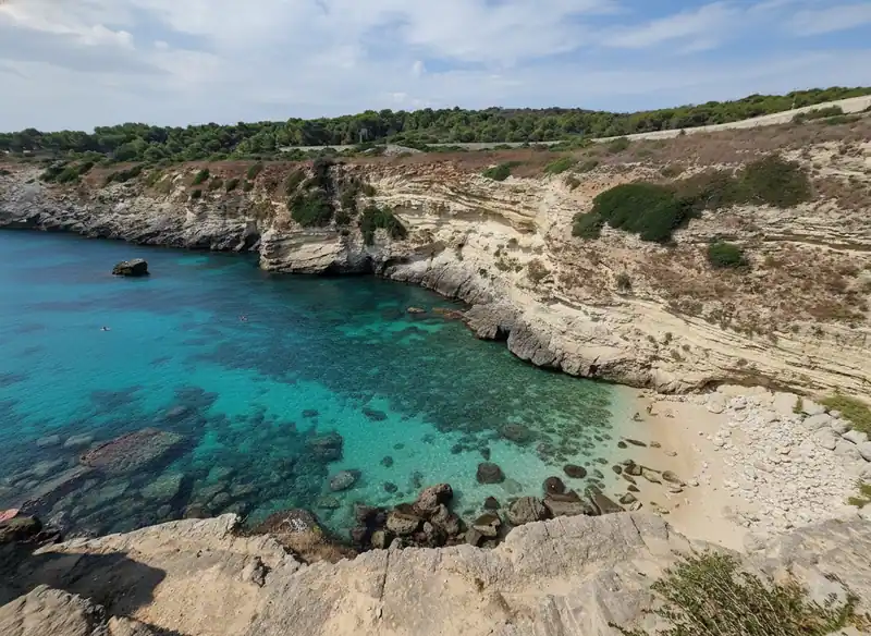 Strand Porto Miggiano in Santa Cesarea Terme